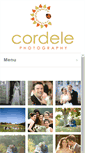 Mobile Screenshot of cordelephotography.com